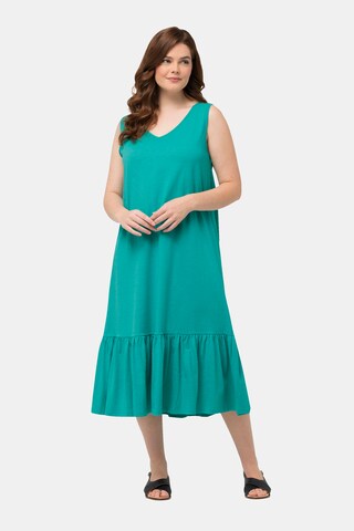 Ulla Popken Summer dress in Blue: front