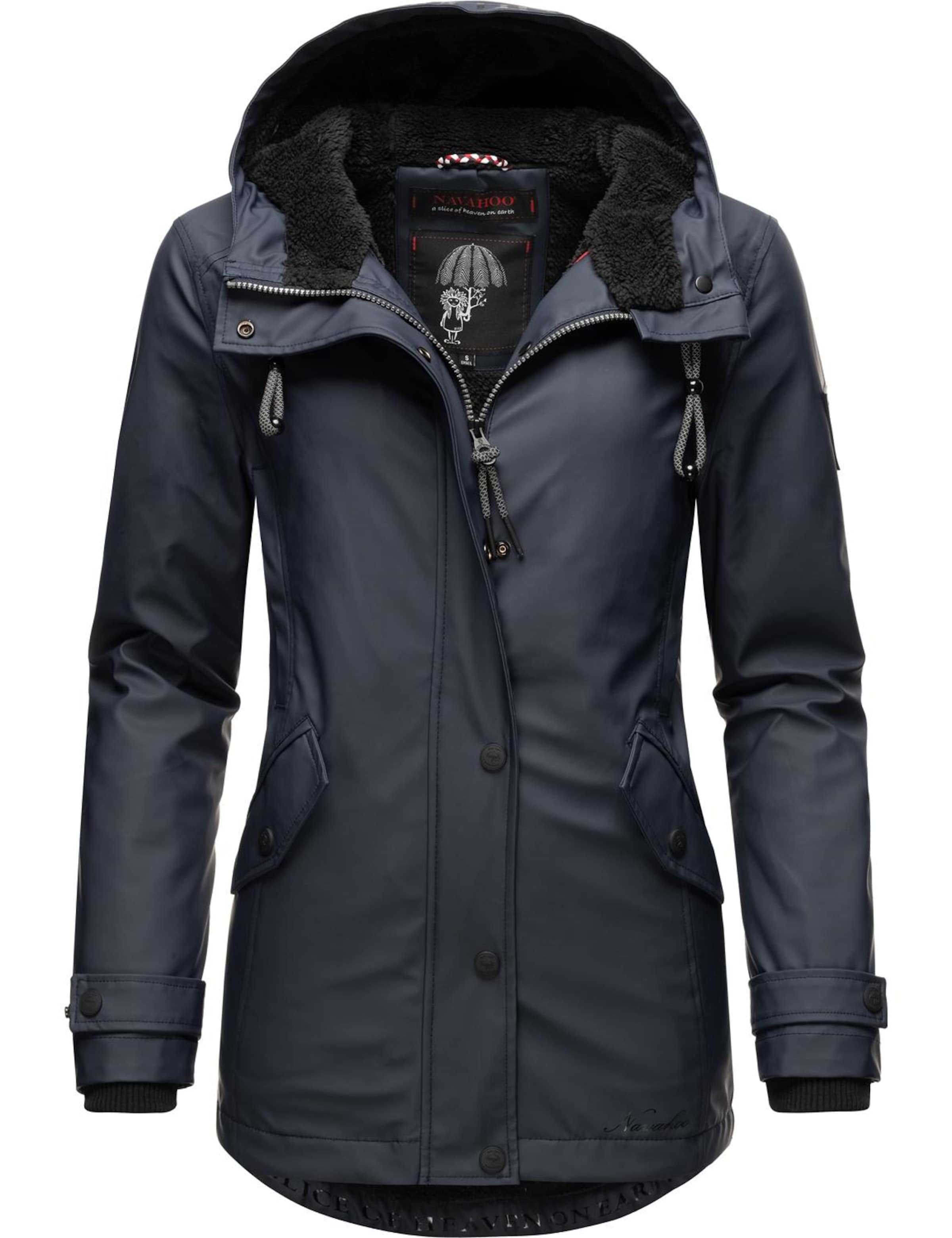 Geacă de iarnă 'Lindraa' de la NAVAHOO pe albastru