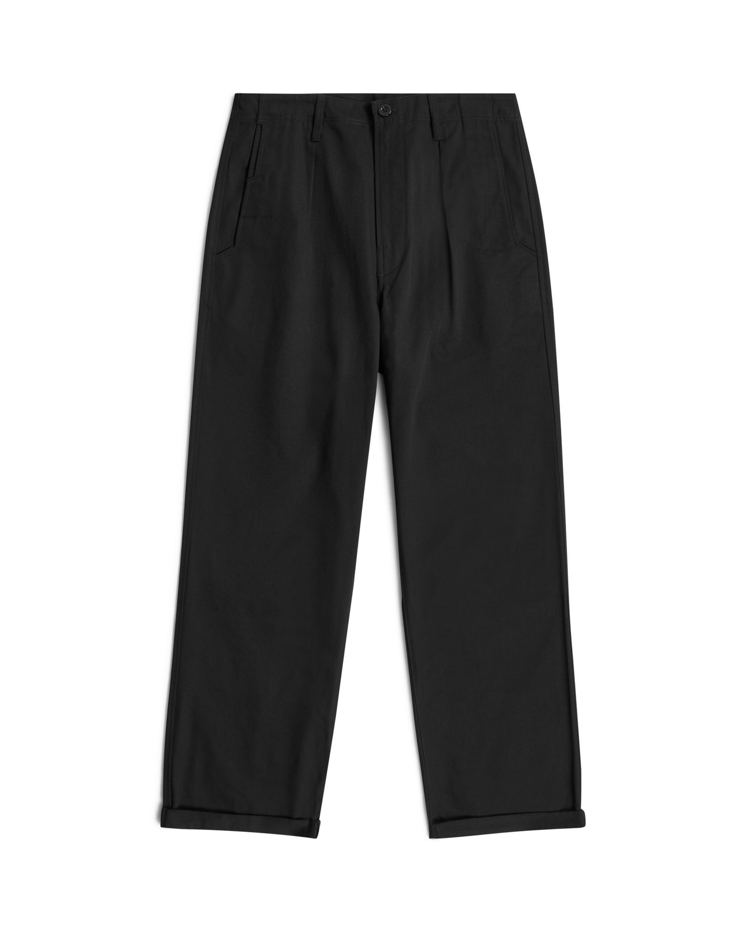 G-STAR Pantalon chino en noir, Vue avec produit