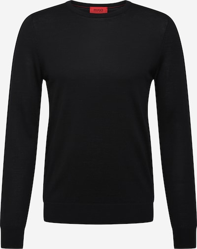 HUGO Pull-over 'San Lorenzo 2' en noir, Vue avec produit
