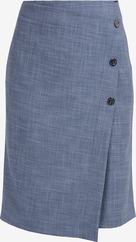 HELMIDGE Rok in Blauw: voorkant