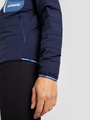 NAPAPIJRI Prehodna jakna 'HURON' | modra barva
