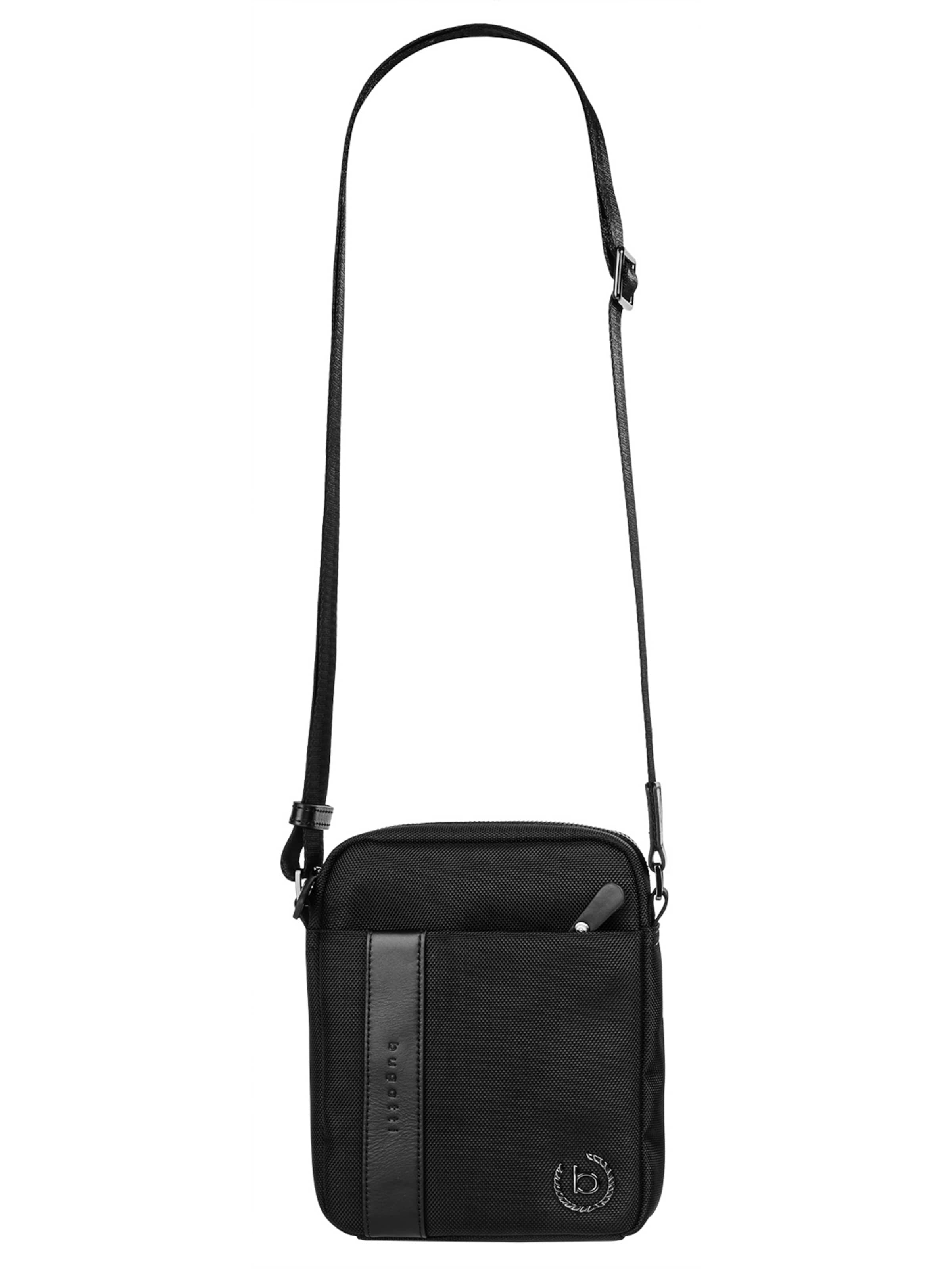 bugatti Crossbody Bag 'NERO' in Black