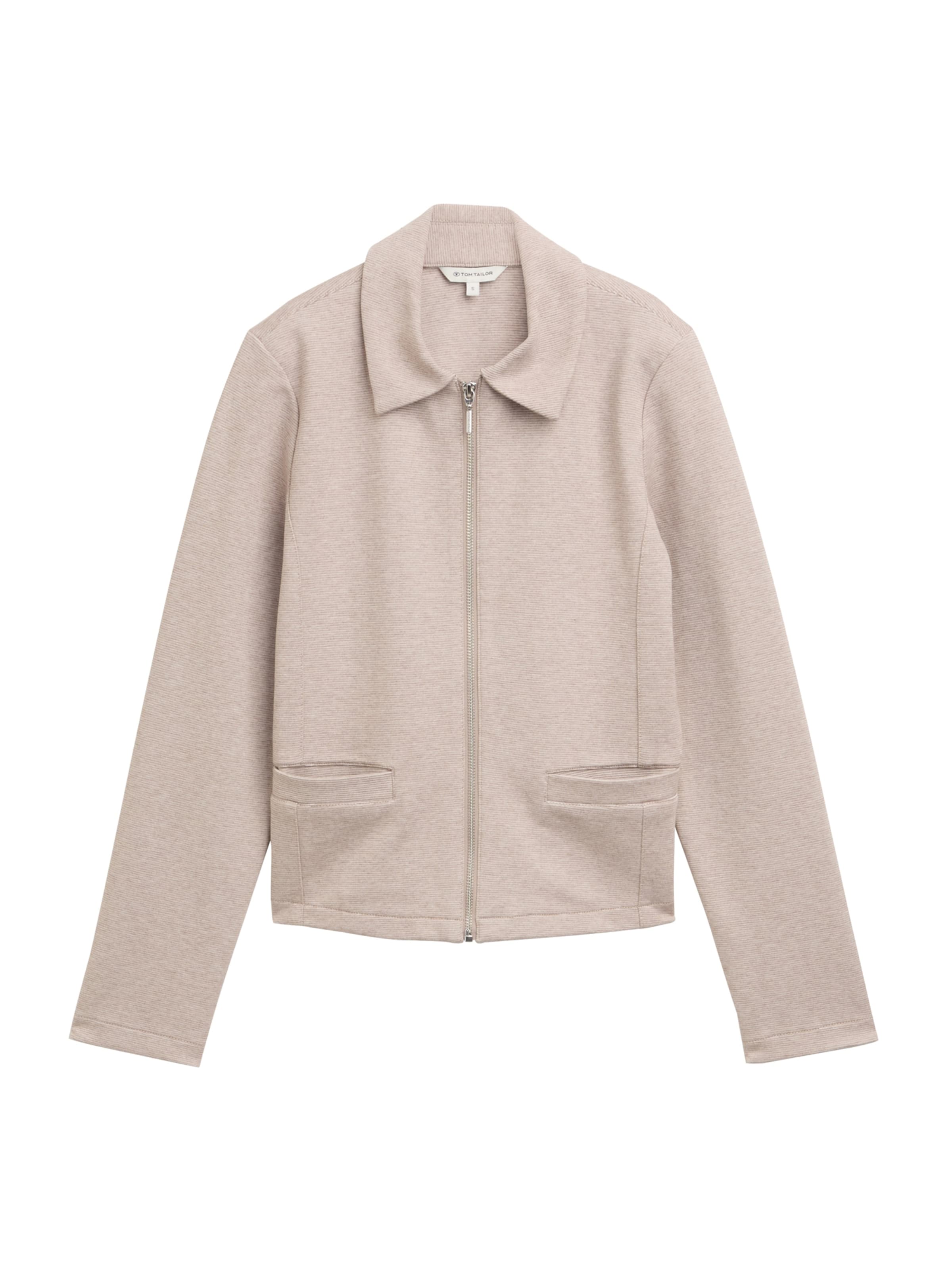 Geacă de primăvară-toamnă de la TOM TAILOR pe gri: față