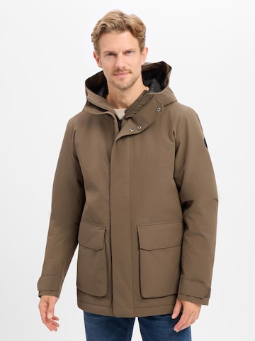 Didriksons Winter Jacket 'Liam' in Green: front