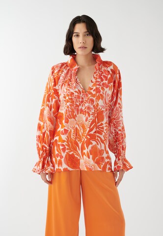 Dea Kudibal Bluse 'Cassisadea' in Orange: predná strana