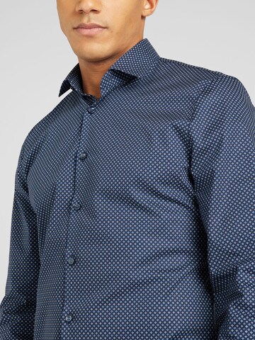 Coupe regular Chemise OLYMP en bleu