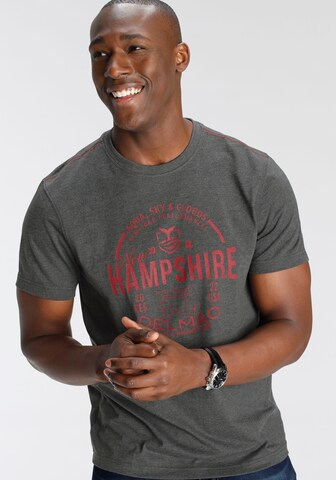 DELMAO T-Shirt in Grau