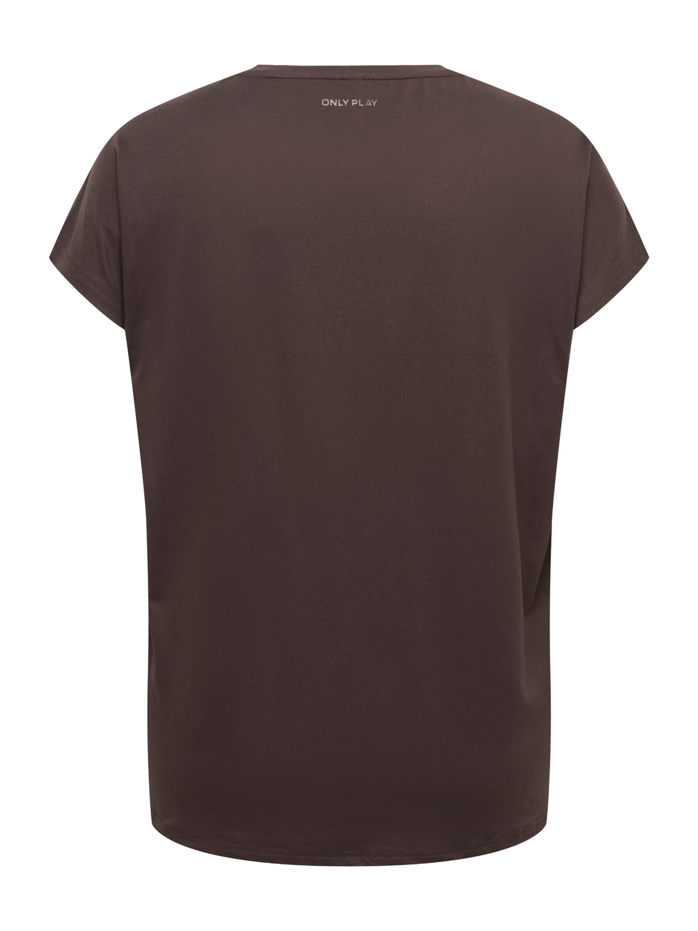 Only Play Curvy Functioneel shirt 'PAUBREE' in Bruin