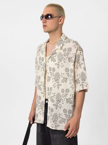Comfort fit Camicia 'Visalia' di VAMOS CLO in beige
