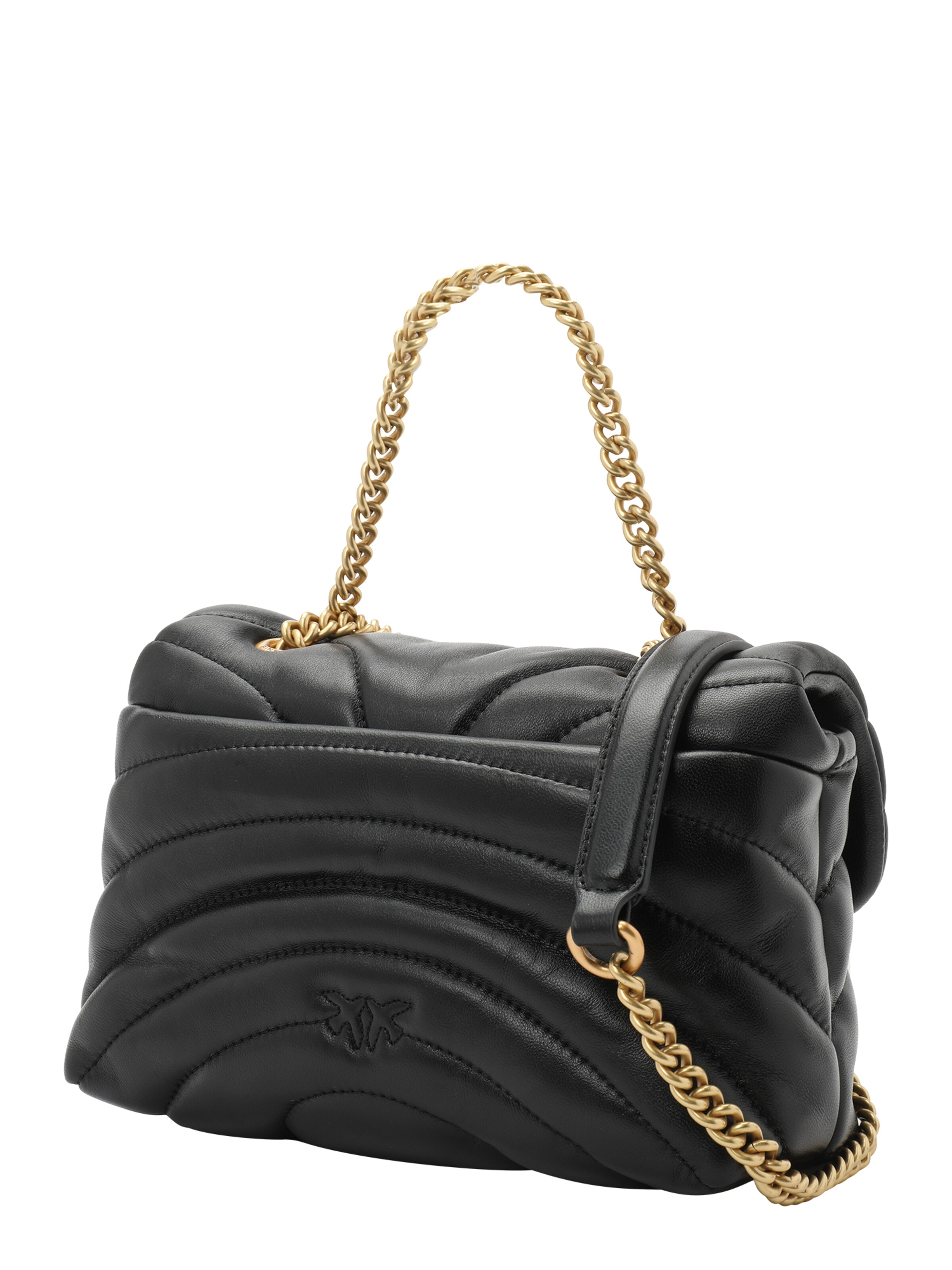 PINKO Чанта с презрамки 'Love' в черно