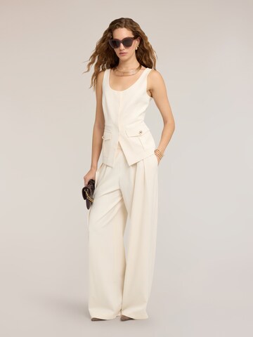 Gilet de costume MOTIVI en blanc