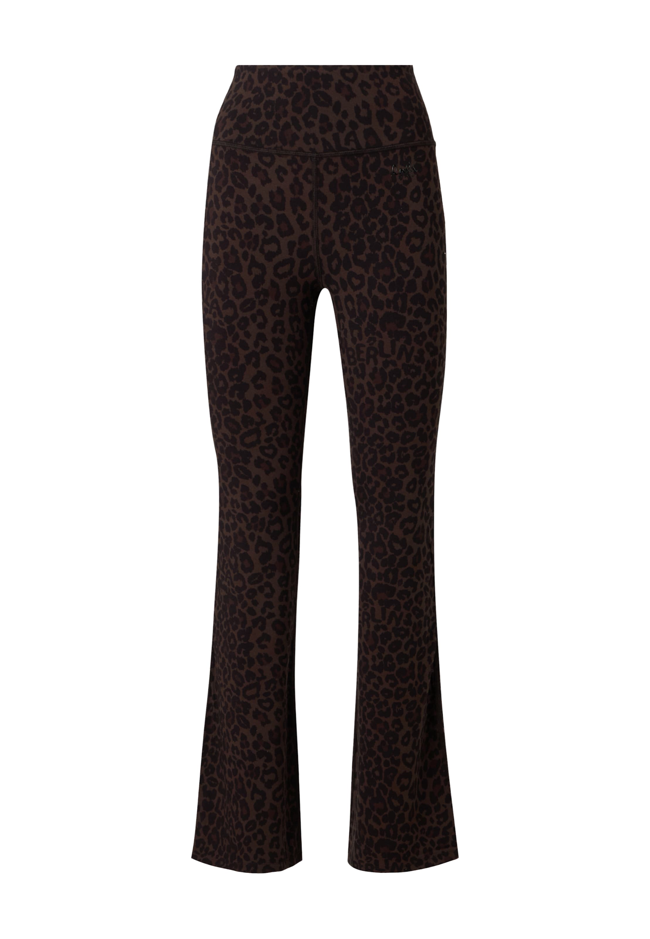 Skinny Leggings 'Lala' Lala Berlin en marron : devant