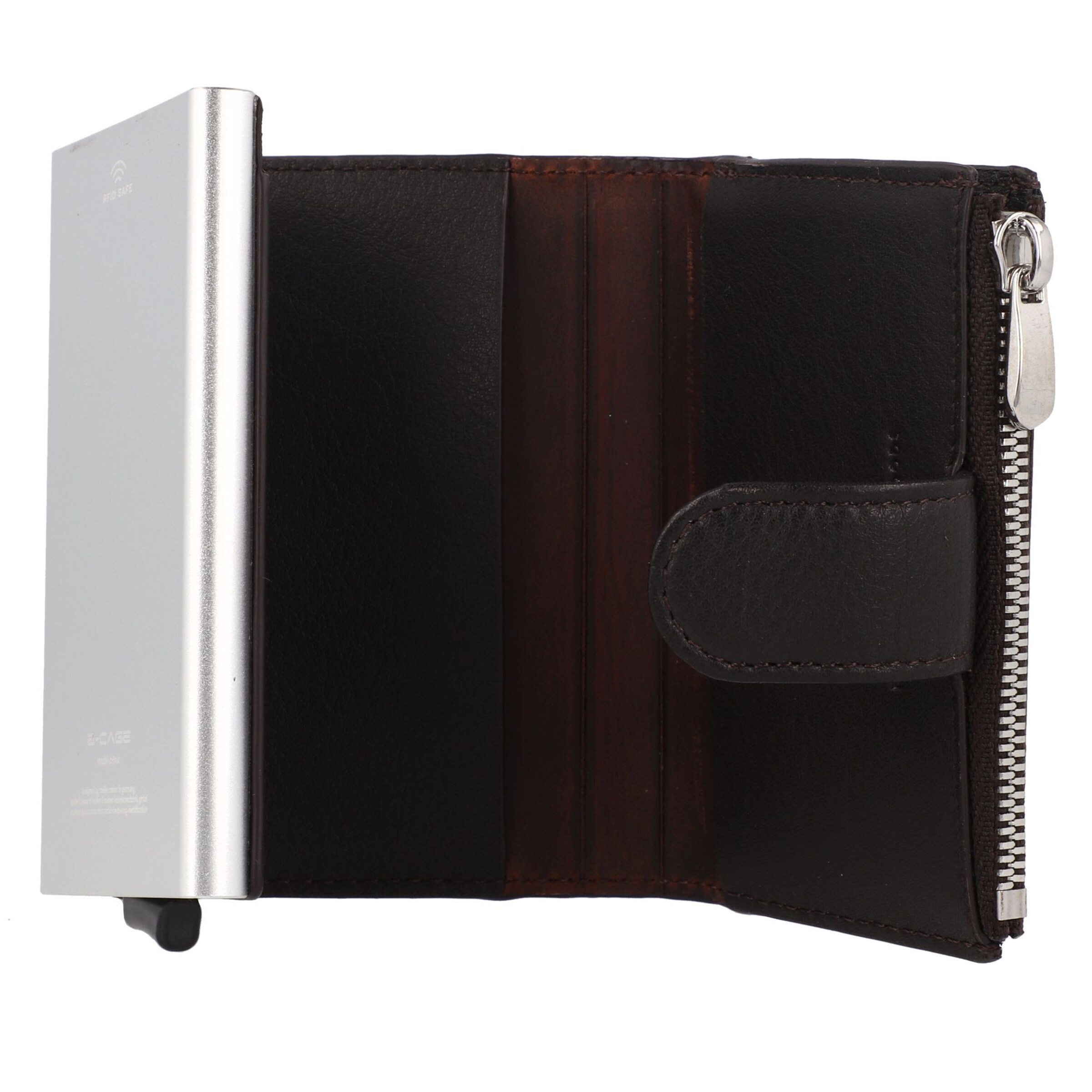 Maître Wallet 'C-Four' in Brown