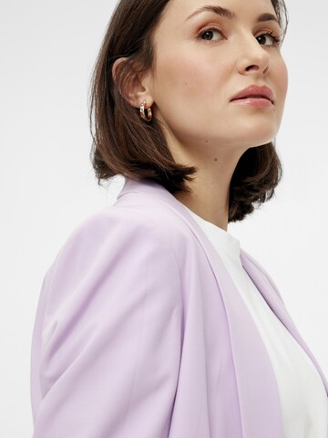 Blazer 'PCBOSELLA' di PIECES in lilla