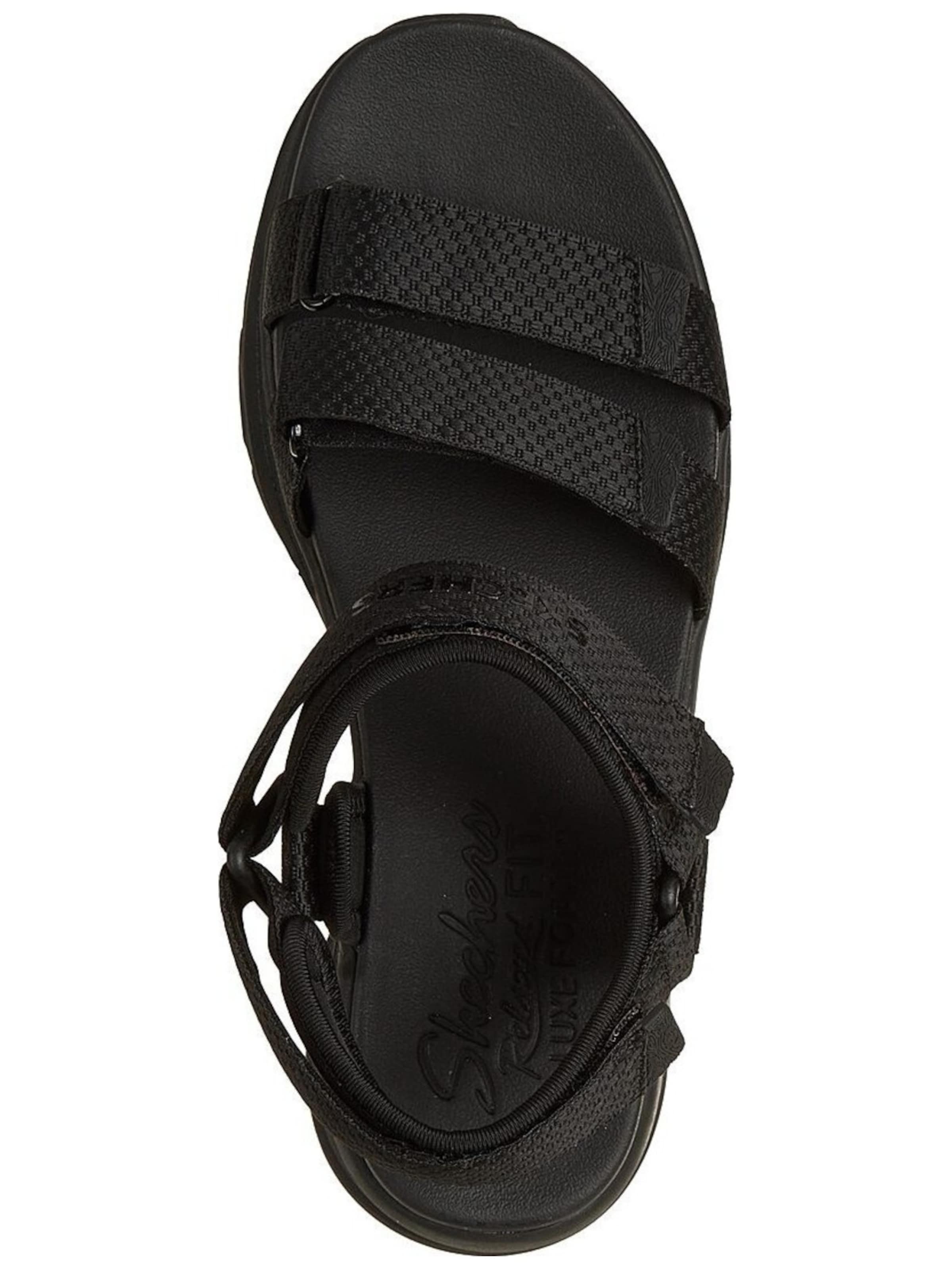 SKECHERS Sandale‌‌‌‌‌‌ in Schwarz