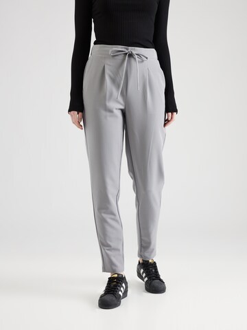 VERO MODA Конический (Tapered) Брюки со складками 'AVA' в Серый: спереди