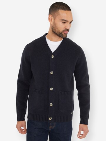 Threadbare Strickjacke in Blau: Vorderseite