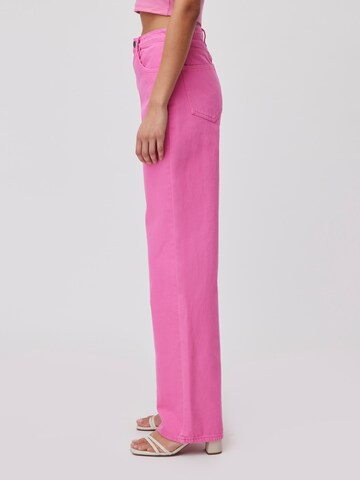 LeGer by Lena Gercke regular Jeans 'Elisabeth' i pink