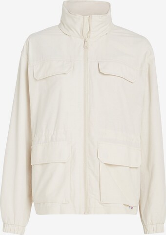 Tommy Jeans Between-Season Jacket in Beige: front