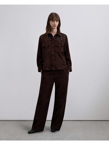 Scalpers Демисезонная куртка ' ' в Коричневый: спереди