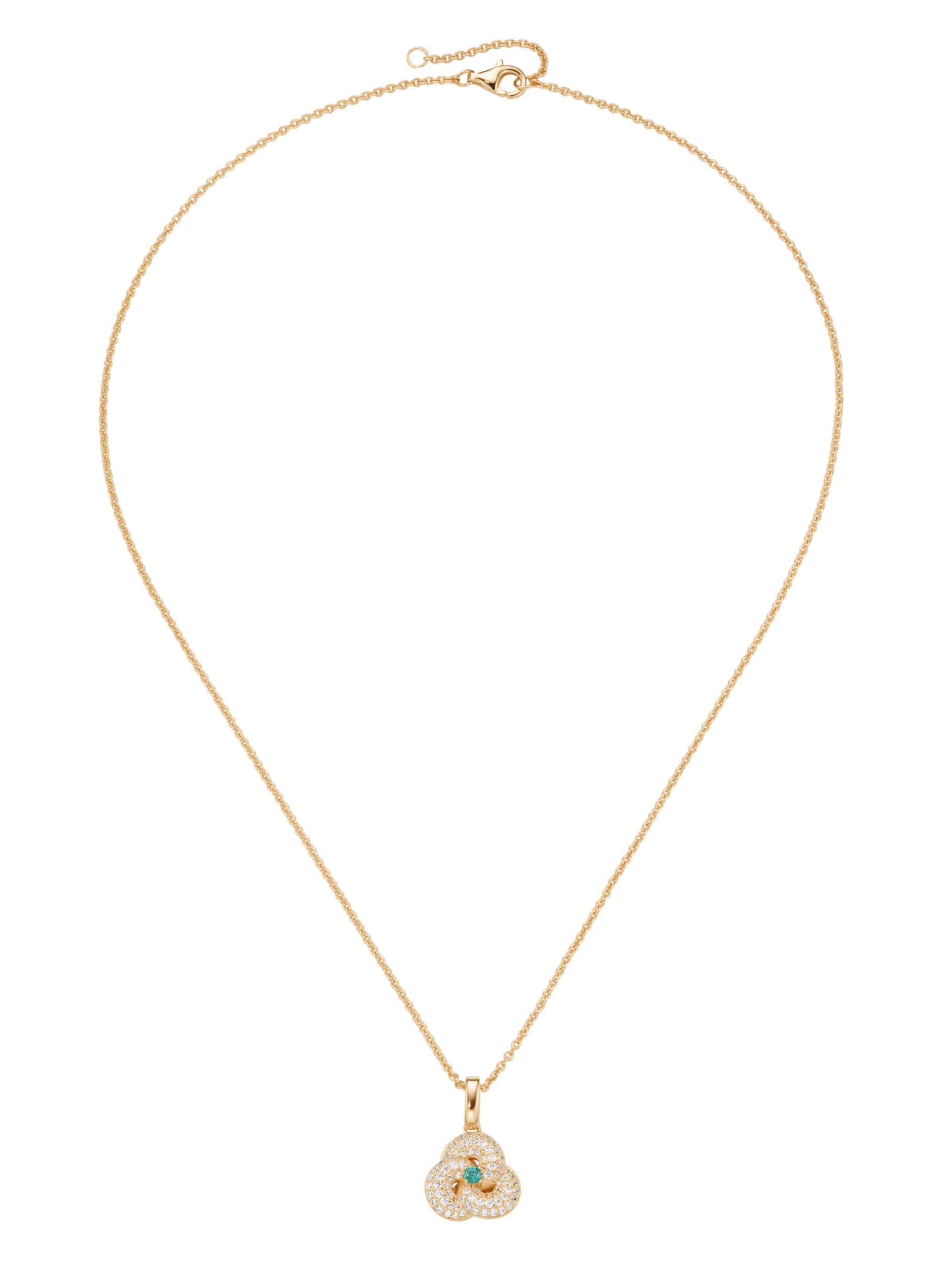 Collana di Smart Jewel in oro: frontale