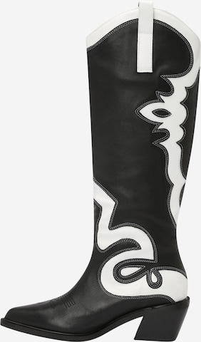 Alohas Cowboy Boots 'Mount Dallas' in Black