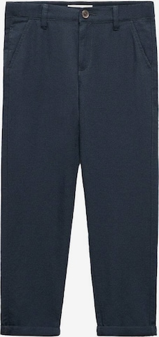 Regular Pantalon 'Nico' MANGO KIDS en bleu : devant