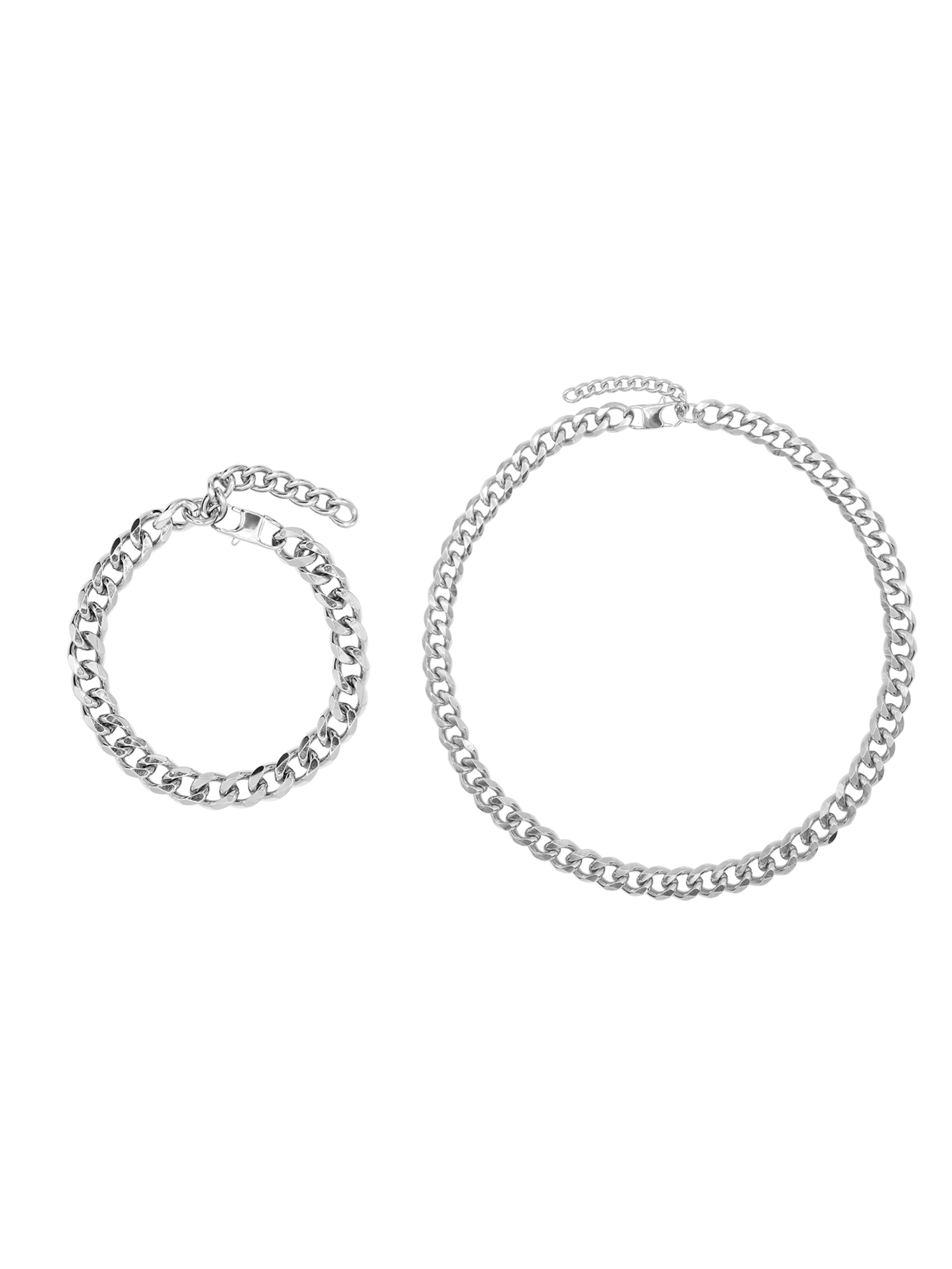 Heideman Sieraden set 'Tommy' in Zilver: voorkant