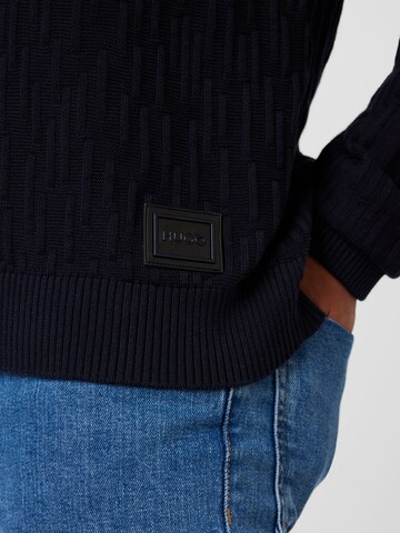 HUGO Pullover 'Sovrain' in Blau