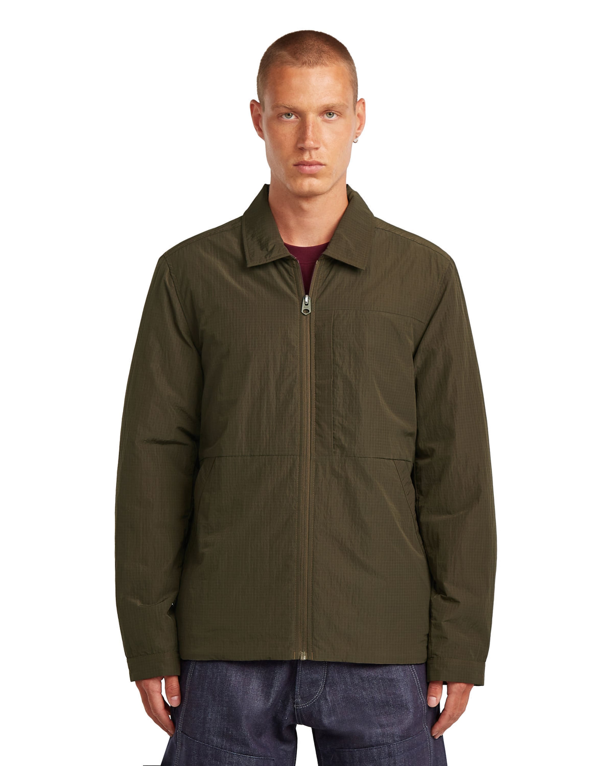 G-STAR Between-Season Jacket in Green: front