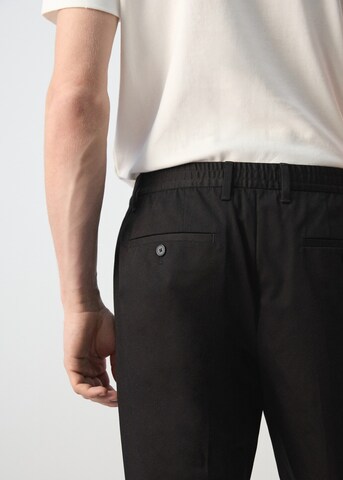 MANGO MAN Regular Pants 'Roberto2' in Black