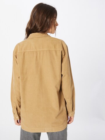 Folk Blouse in Beige