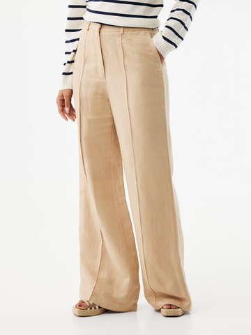 MEXX Wide Leg Bukser i brun: forside