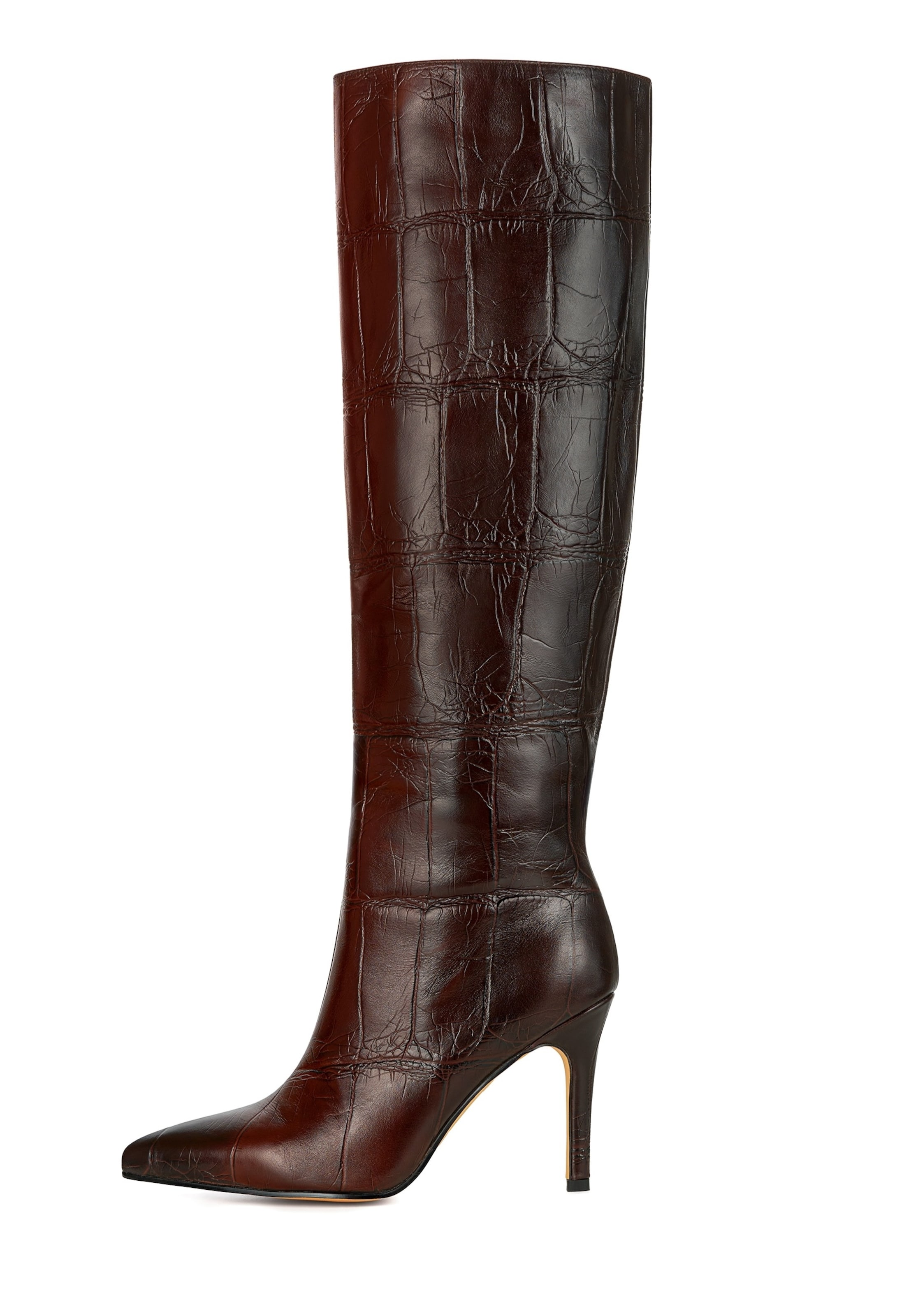 CESARE GASPARI Boot in Brown: front