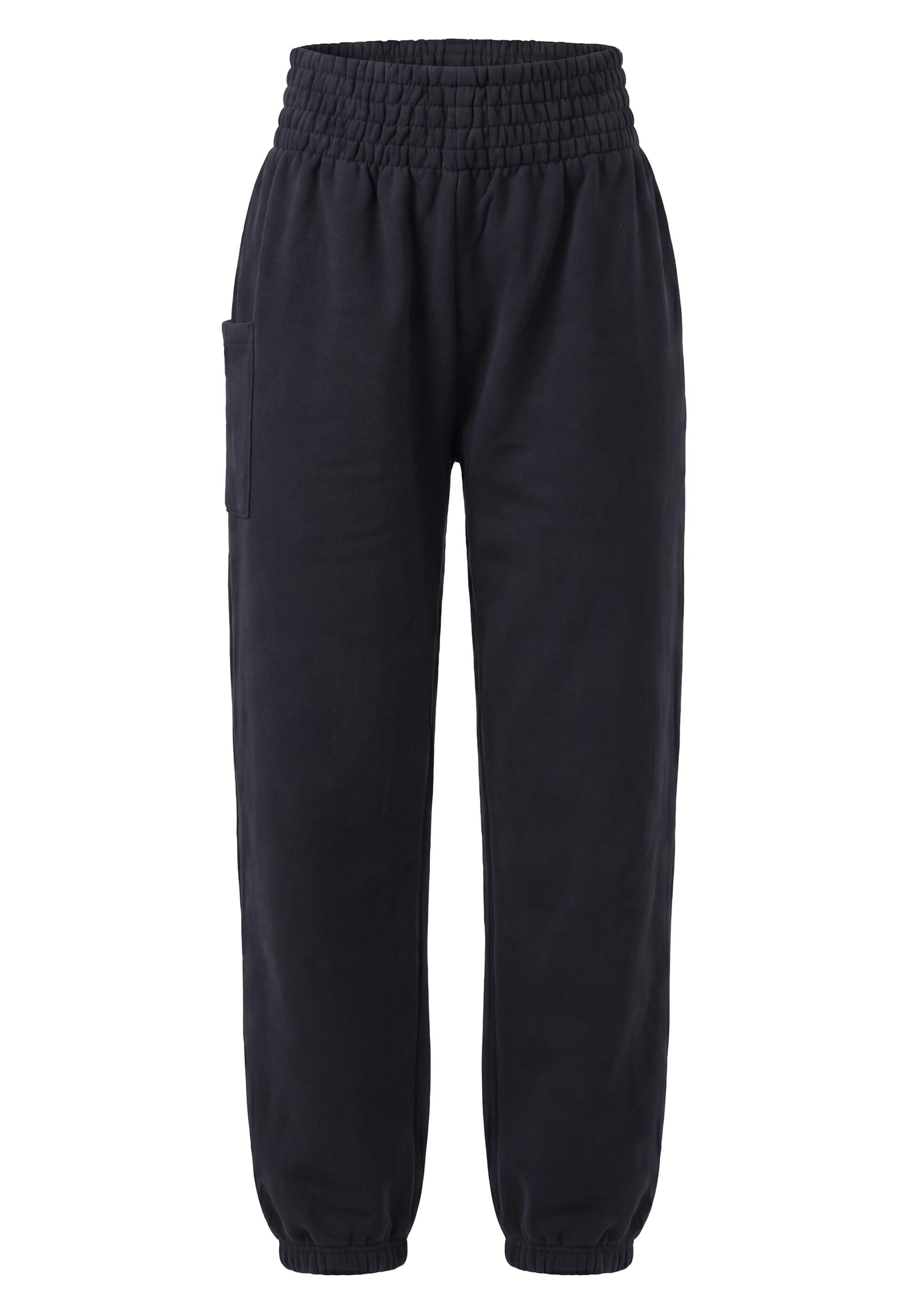 Paigh Regular Harem trousers in Black: front