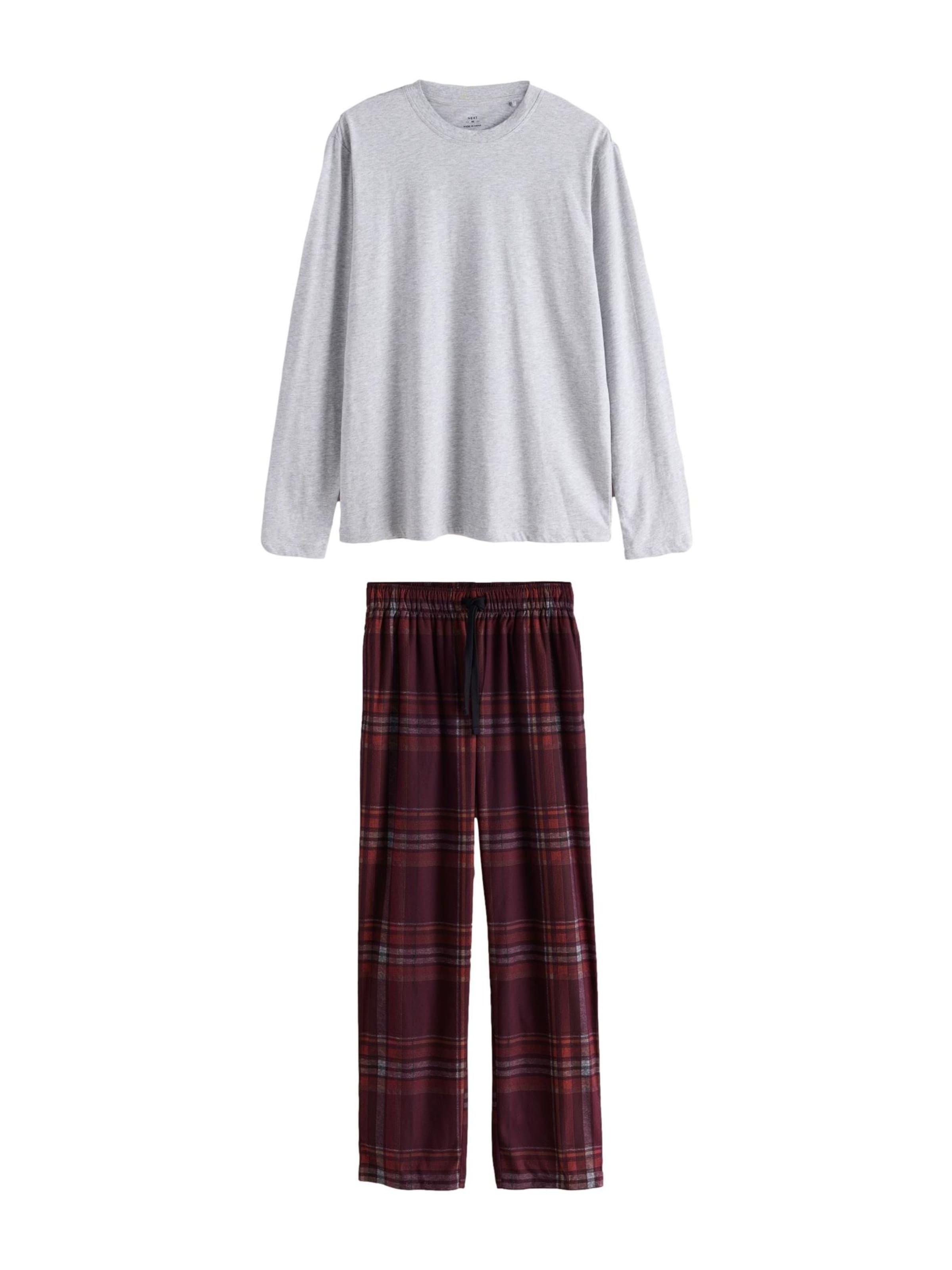 Next Pyjama in Grau: Vorderseite