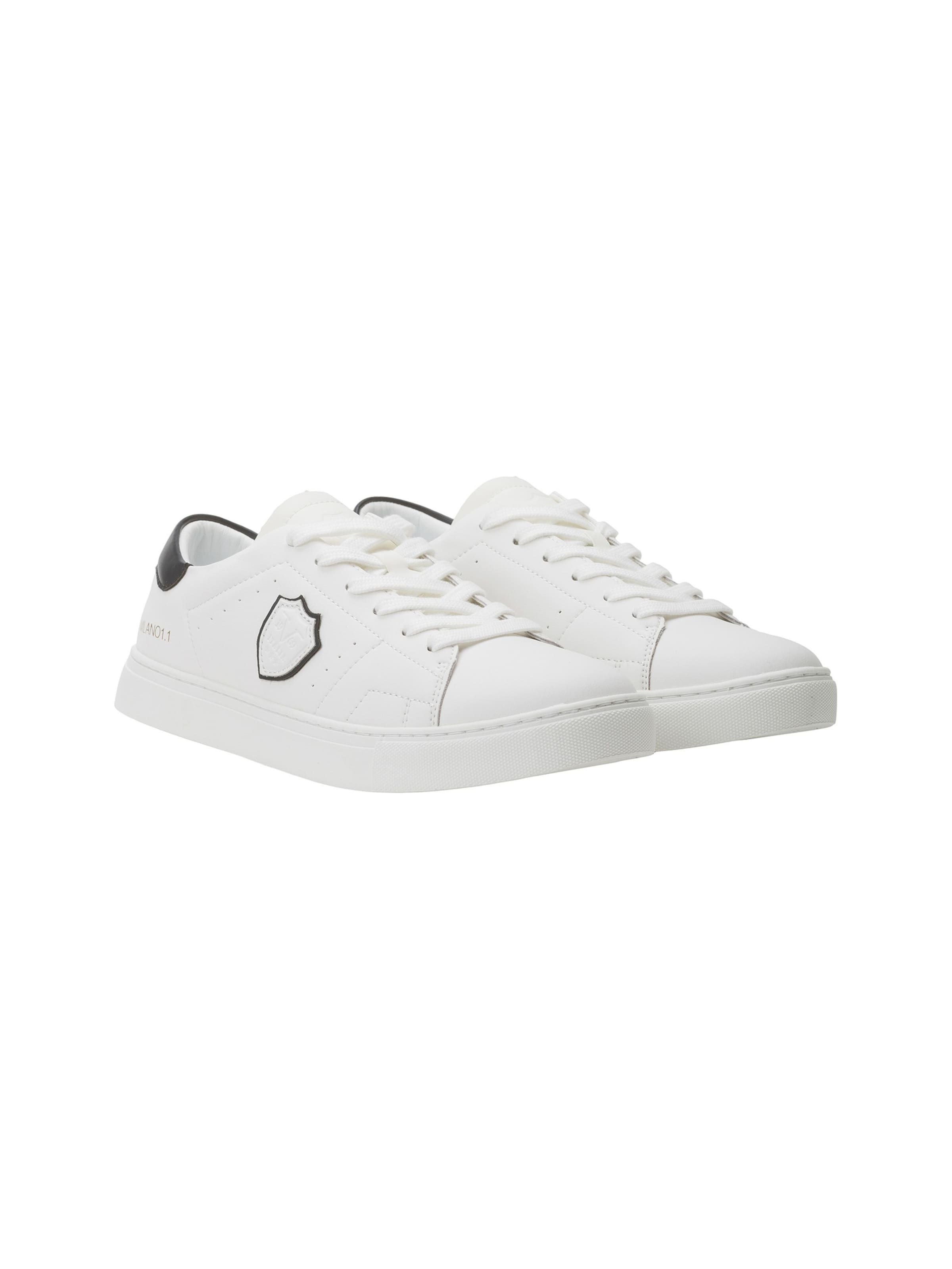 19V69 ITALIA Platform trainers 'Pius' in White