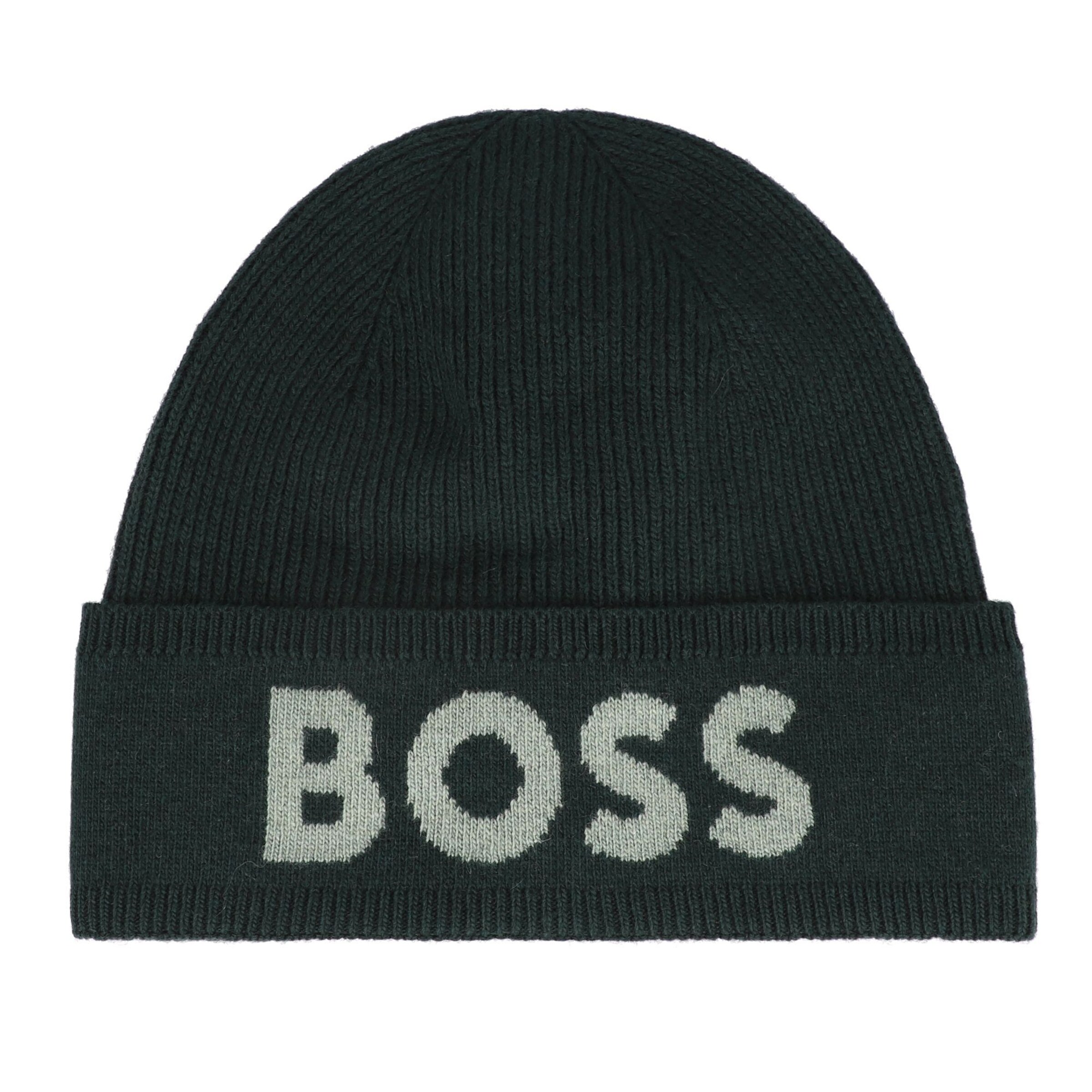 BOSS Beanie 'Elio' in Blue: front