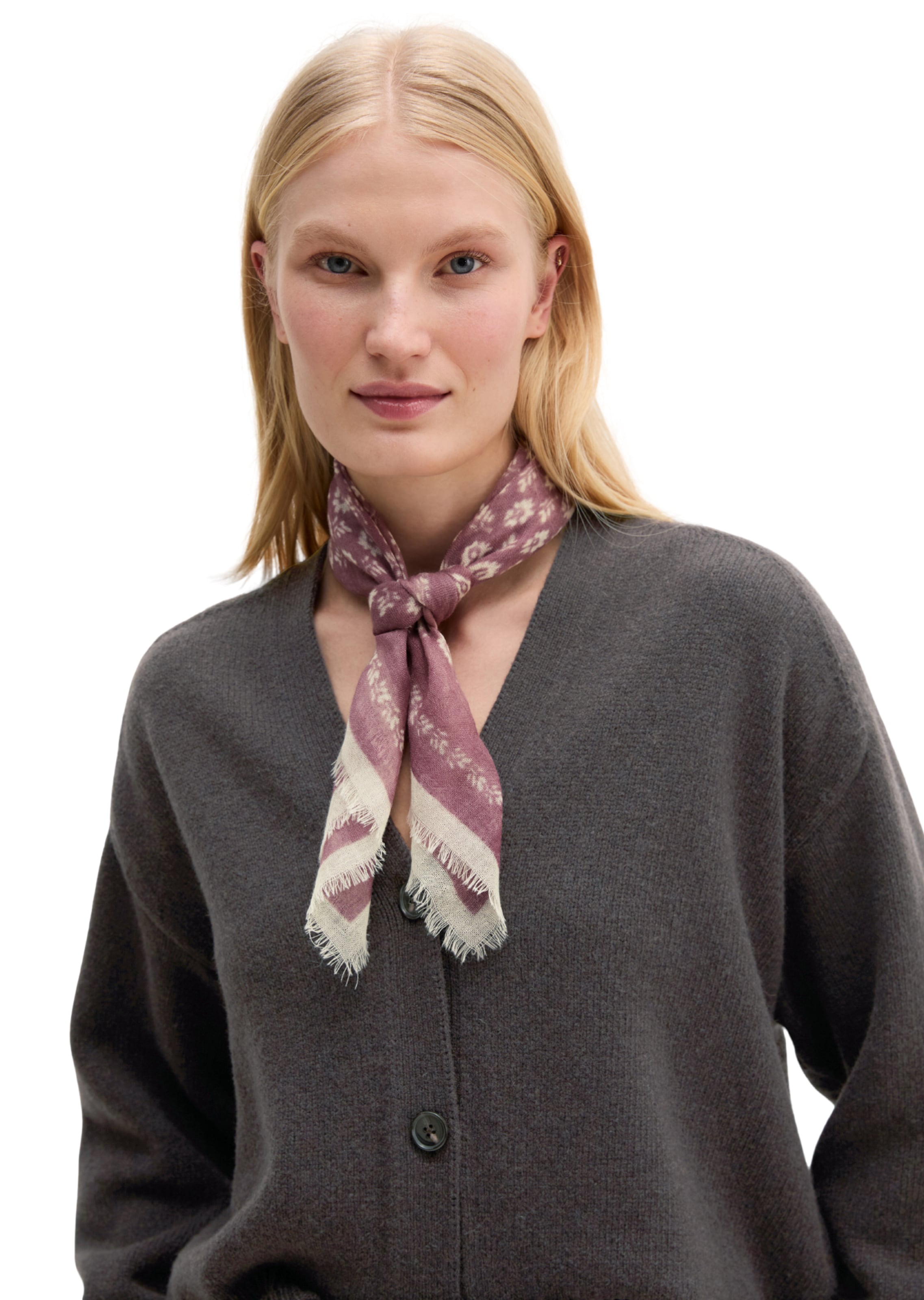 Marc O'Polo Doek in Roze: voorkant