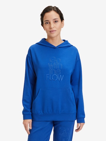 Sweat-shirt Betty Barclay en bleu : devant