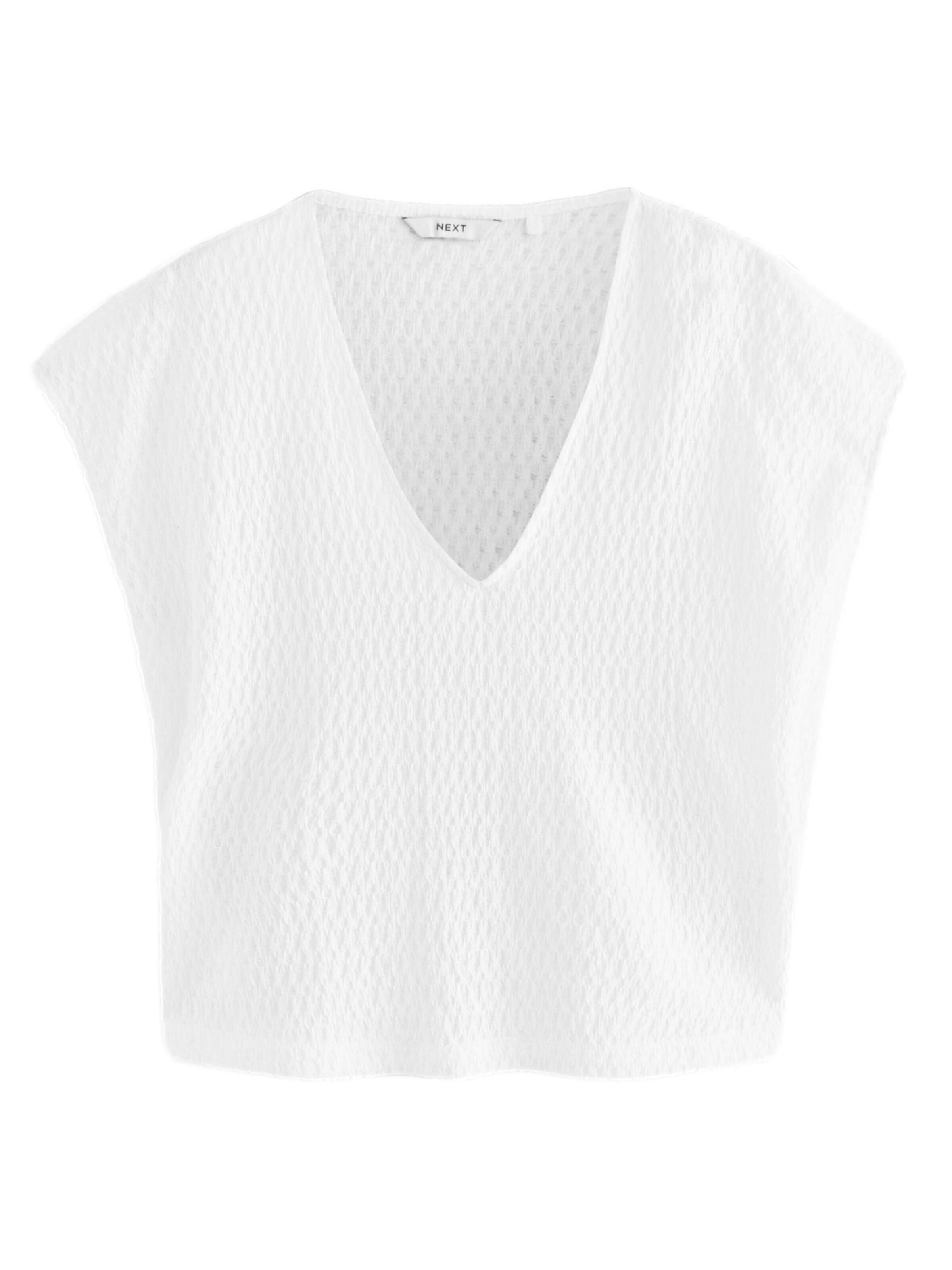 Next Tričko – bílá: přední strana
