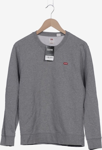 LEVI'S ® Sweatshirt & Zip-Up Hoodie in S in Grey: front