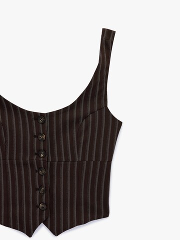 Koton Vest in Brown