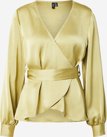 VERO MODA Pusero 'VMFLORENCE' värissä vihreä: etupuoli