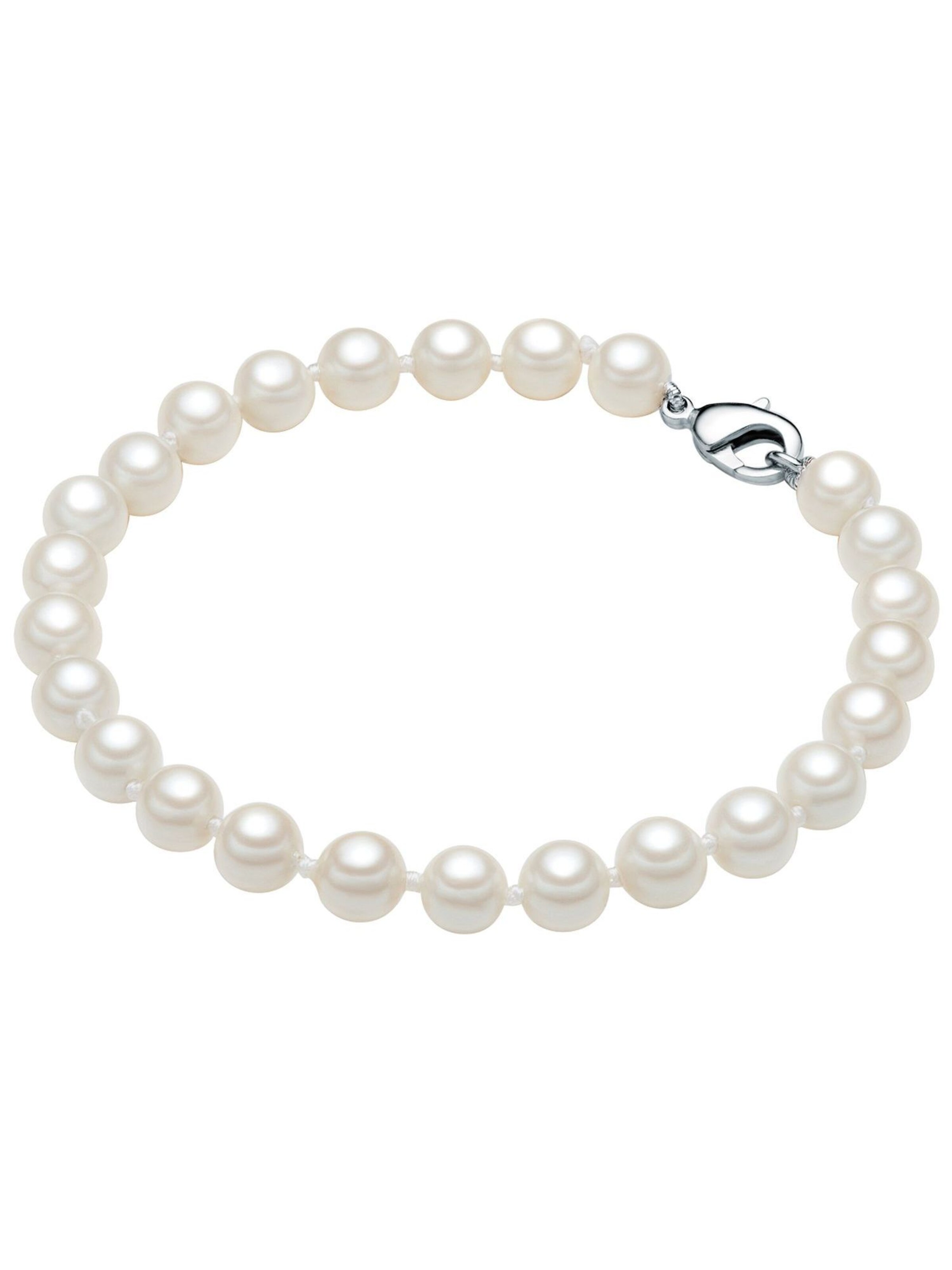 Bracelet Rafaela Donata en blanc : devant