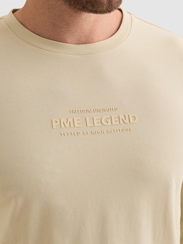 Maglietta 'T-shirt  with long sleeves and artwork' di PME Legend in beige
