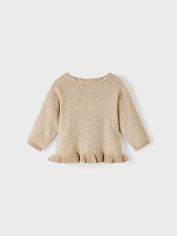 NAME IT Knit Cardigan in Beige