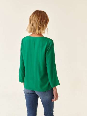 Camicia da donna 'Isola' di TATUUM in verde