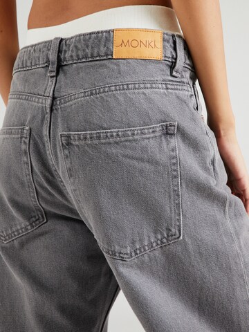 Monki Wide leg Jeans in Grijs